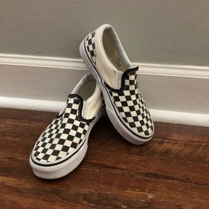 Vans slip ons size 2